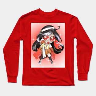 chibi elf paladin Long Sleeve T-Shirt